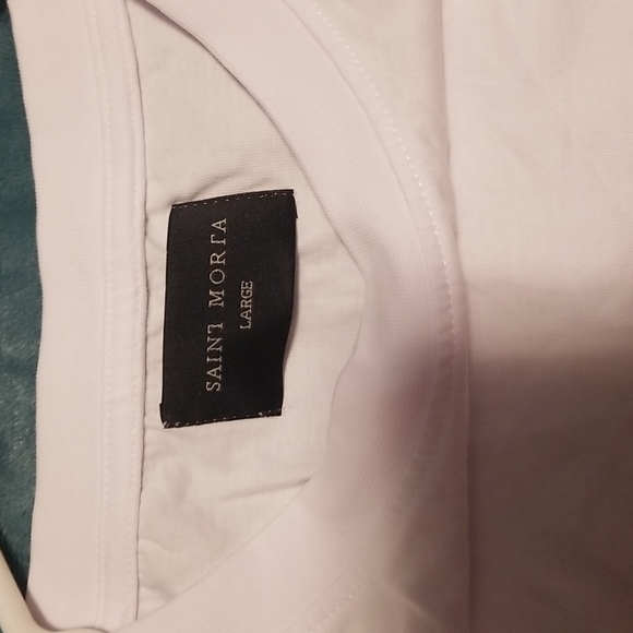 Saint Morta Mens Large dress t shirt. - Picture 3 of 3